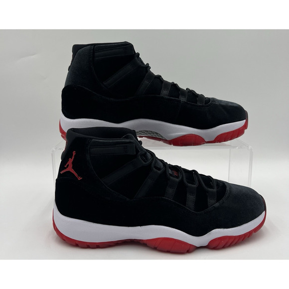 Womens Size 11 / Mens 9.5 Air Jordan 11 Retro Satin Bred Basketball DB5457 061 - Picture 1 of 5